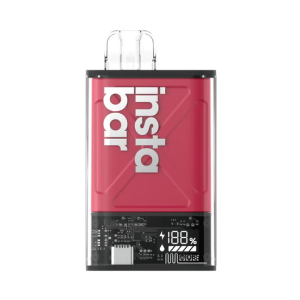 a red and black rectangular device
