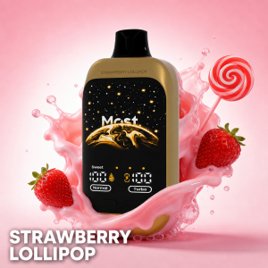 Double Happiness Chupa Chup Strawberry Lollipop