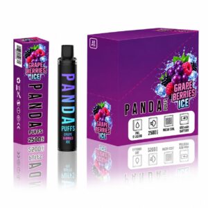 PANDA Grape Berries Ice 2,500 Puffs disposable vape
