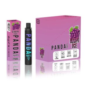PANDA Grape Ice 2,500 Puffs disposable vape