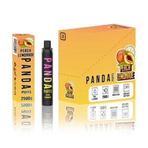 PANDA Peach Lemonade 2,500 Puffs disposable vape